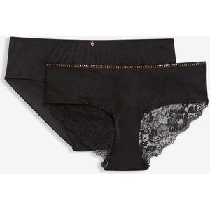 Hipster van fijn kant (set van 2)