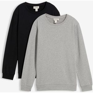 Sweater van puur biologisch katoen (set van 2)