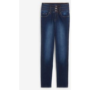Corrigerende slim fit jeans, high waist