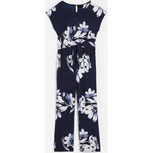 Jumpsuit met strikceintuur