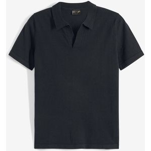 Fijn gebreid poloshirt