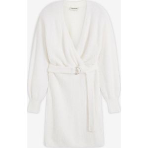 Gebreide jurk met accessoire