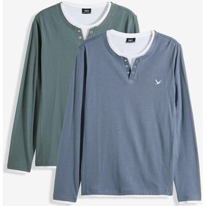 2-in-1 longsleeve (set van 2)