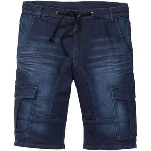 Regular fit sweat jeans bermuda