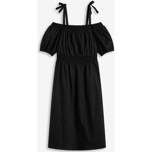 Off shoulder jurk van biologisch katoen