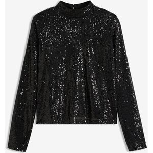 Blouse met pailletten