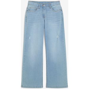 Wide leg jeans mid waist