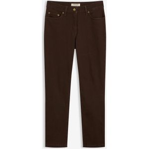 Twill broek van elastische katoenmix