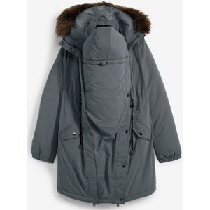 Gewatteerde zwangerschapsparka/draagjas