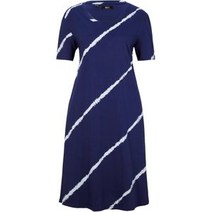 Shirtjurk in A-lijn met zakken van biologisch katoen, kuitlang