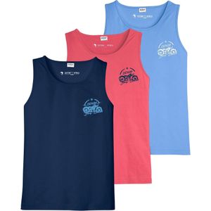 Tanktop van puur katoen (set van 3)