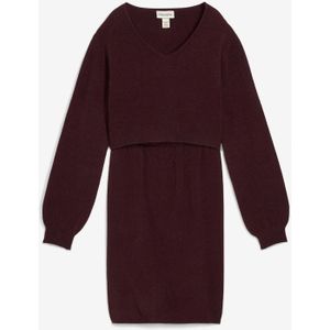 Heerlijk zachte zwangerschapstrui en zwangerschapsrok (2-dlg. set)