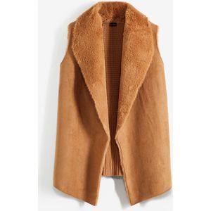 Gilet van imitatiebont