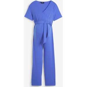 Zwangerschaps jumpsuit / voedingsjumpsuit van crêpe