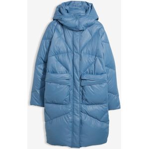 Lange donsjas met gerecycled dons, waterafstotend