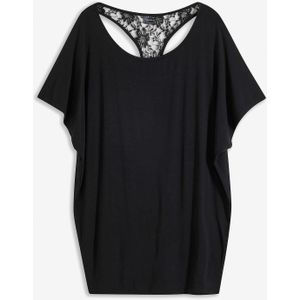 Shirt - Viscosemix - Wijd Model - Rechte Onderkant