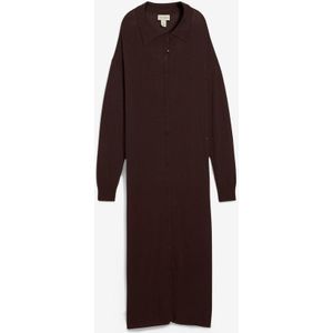 Gebreide jurk van viscosemix