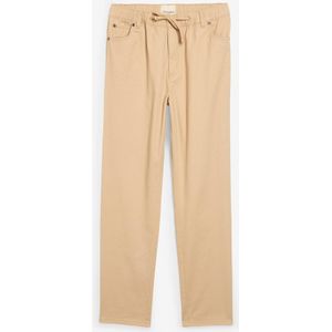 Instapbroek van puur katoen, straight, regular fit