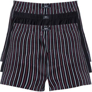 Wijde jersey boxershorts met katoen (set van 3)
