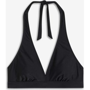 Halter bikinitop met V-hals