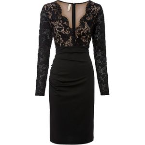 Mini jurk met kant, korte maten