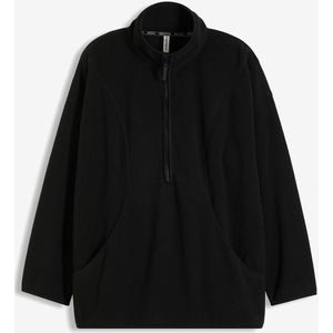 Fleece sportshirt, oversized