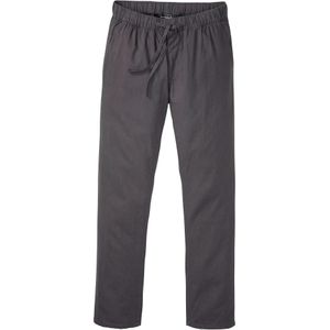 Regular fit instapbroek met linnen, straight