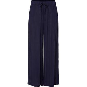 Wijde broek van soepele viscose