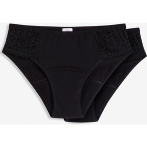 Menstruatie slip met normaal absorberend vermogen (set van 2)
