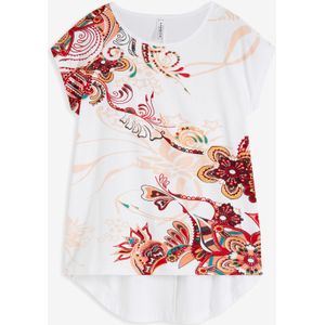 Shirt met paisleyprint