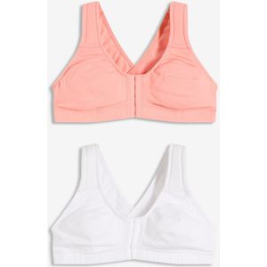 Bralettes - Bh zonder Beugels - Voorsluiting - Set van 2