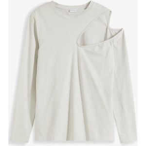 Longsleeve met cut-out