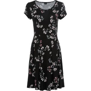 Jersey jurk in een viscosemix