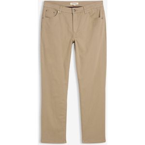 Regular fit stretch thermobroek met een zachte flanellen voering, straight