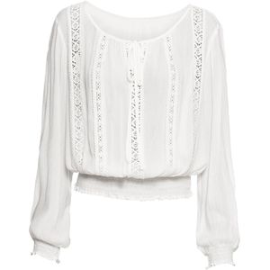 Blouse van zachte viscose