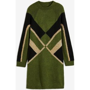 Gebreide jurk met glitter