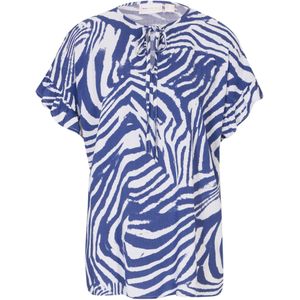 Soepelvallende tuniek van viscose