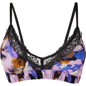 Bralette met uitneembare paddings en gerecycled polyamide