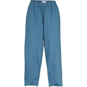 Driekwartbroek - Lichte Linnenmix - Losse Pasvorm - Elastische Band - Steekzakken