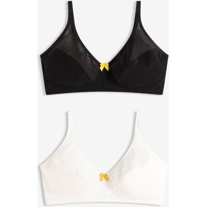 Bh met katoen zonder beugels (set van 2)