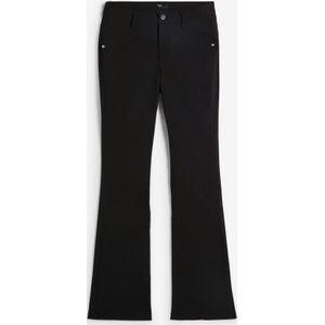 Stretch broek van bengaline, bootcut