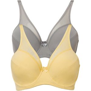 Beugel bh met mesh (set van 2)