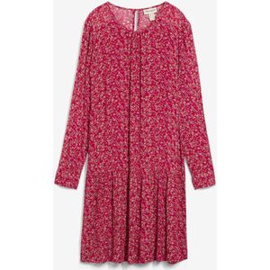 Jurk van soepele viscose