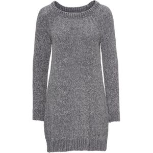 Gebreide oversized jurk van chenille
