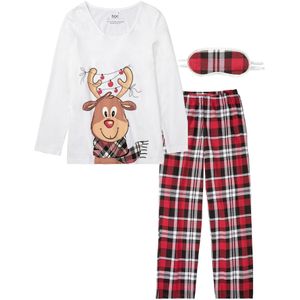 Pyjama en slaapmasker (3-dlg.set)