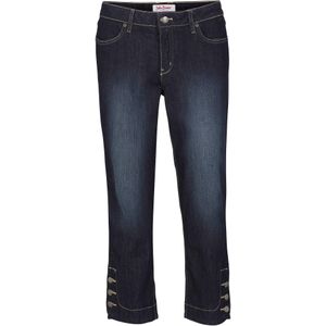 Slim fit mid waist jeans, cropped