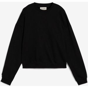 Korte oversized sweater van biologisch katoen