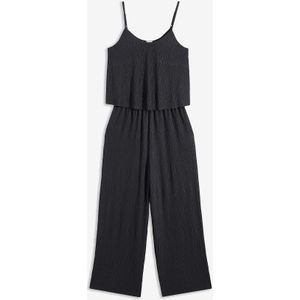 Jersey plissé jumpsuit