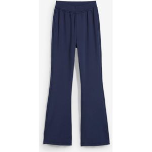 Bootcut jersey broek met geruwde binnenkant