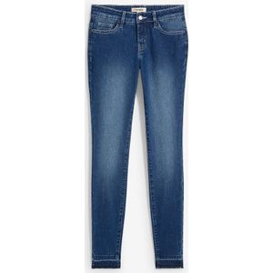 Skinny stretch jeans mid waist